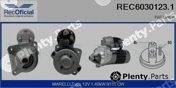 Recoficial REC6030123.1 — Starter