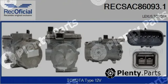 Recoficial RECSAC86093.1 — Compressor, air conditioning