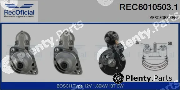 Recoficial REC6010503.1 — Starter