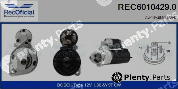 Recoficial REC6010429.0 — Starter