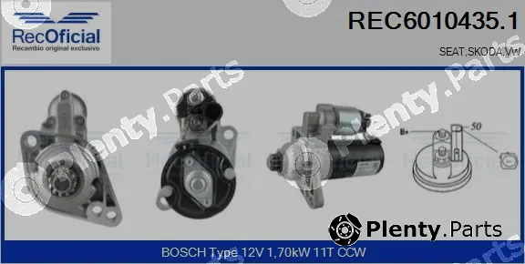 Recoficial REC6010435.1 — Starter