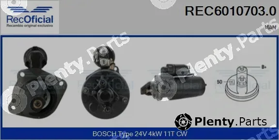 Recoficial REC6010703.0 — Starter