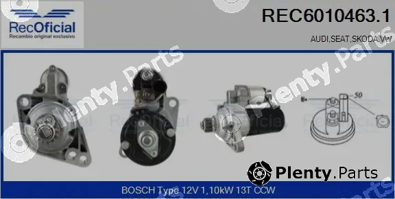 Recoficial REC6010463.1 — Starter