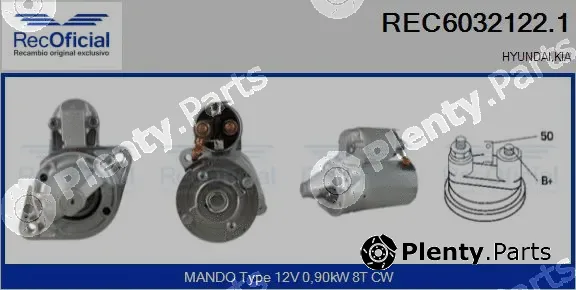 Recoficial REC6032122.1 — Starter