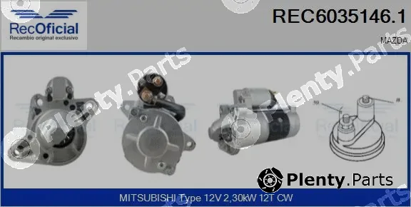 Recoficial REC6035146.1 — Starter