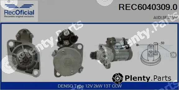 Recoficial REC6040309.0 — Starter
