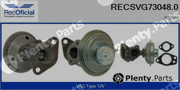 Recoficial RECSVG73048.0 — EGR Valve