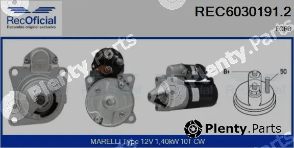 Recoficial REC6030191.2 — Starter