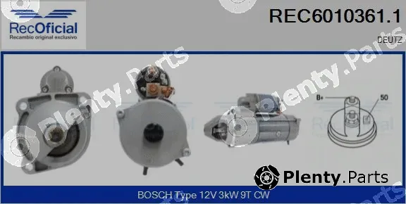 Recoficial REC6010361.1 — Starter