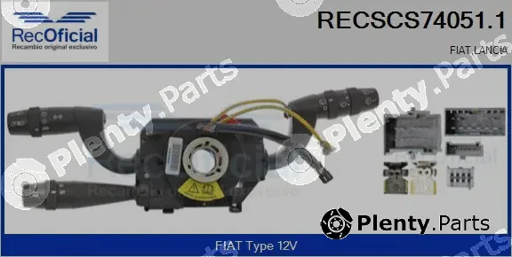 Recoficial RECSCS74051.1 — Steering Column Switch