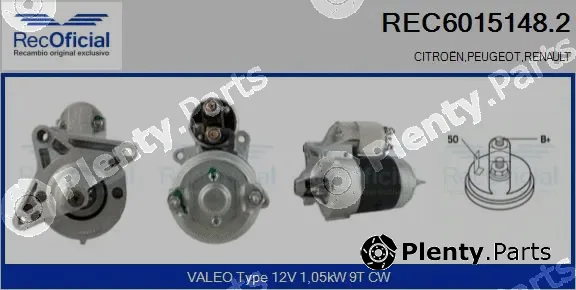 Recoficial REC6015148.2 — Starter