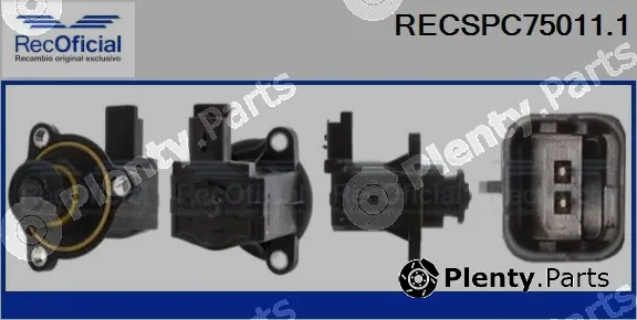 Recoficial RECSPC75011.1 — Recirculating Air Valve, charger