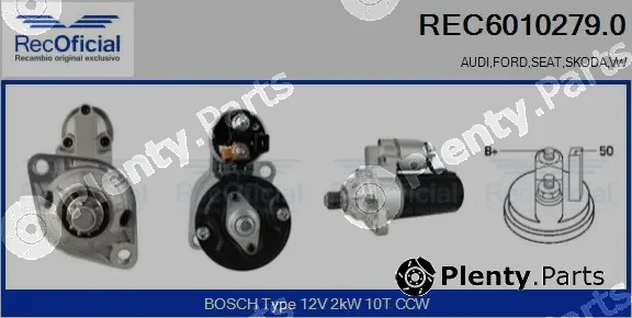 Recoficial REC6010279.0 — Starter