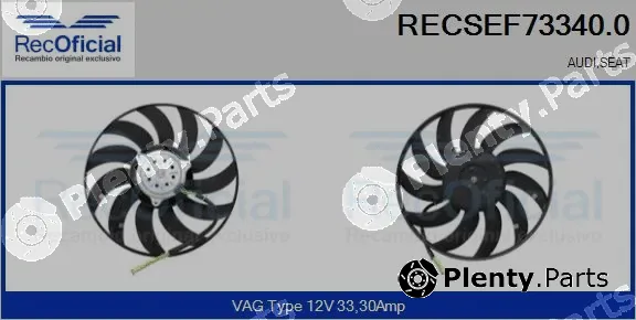 Recoficial RECSEF73340.0 — Fan, engine cooling