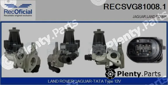 Recoficial RECSVG81008.1 — EGR Valve