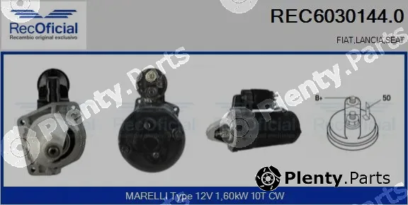 Recoficial REC6030144.0 — Starter