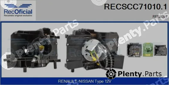 Recoficial RECSCC71010.1 — Clockspring, airbag
