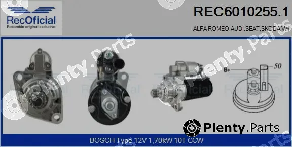 Recoficial REC6010255.1 — Starter