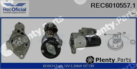 Recoficial REC6010557.1 — Starter
