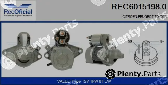 Recoficial REC6015198.0 — Starter