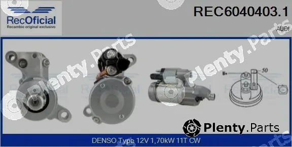 Recoficial REC6040403.1 — Starter