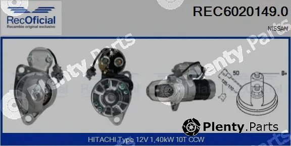 Recoficial REC6020149.0 — Starter