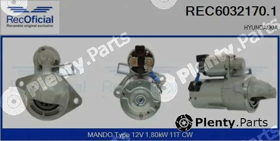 Recoficial REC6032170.1 — Starter
