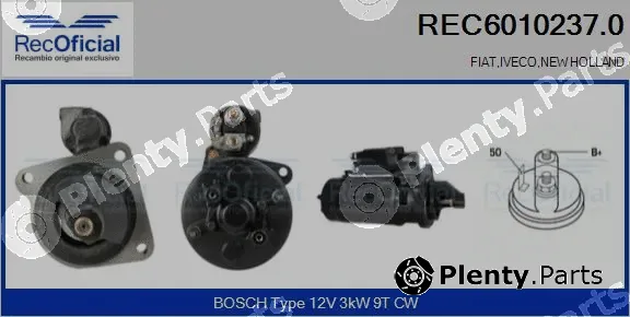 Recoficial REC6010237.0 — Starter
