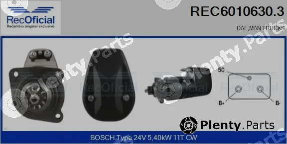 Recoficial REC6010630.3 — Starter