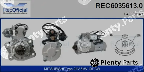 Recoficial REC6035613.0 — Starter