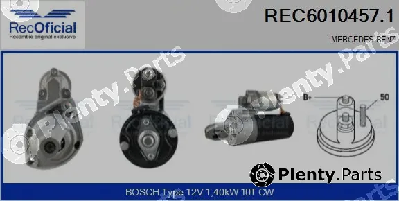 Recoficial REC6010457.1 — Starter