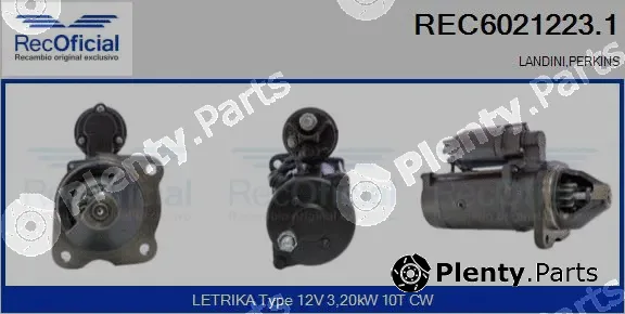 Recoficial REC6021223.1 — Starter