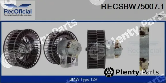 Recoficial RECSBW75007.1 — Interior Blower
