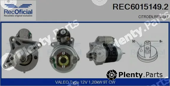 Recoficial REC6015149.2 — Starter