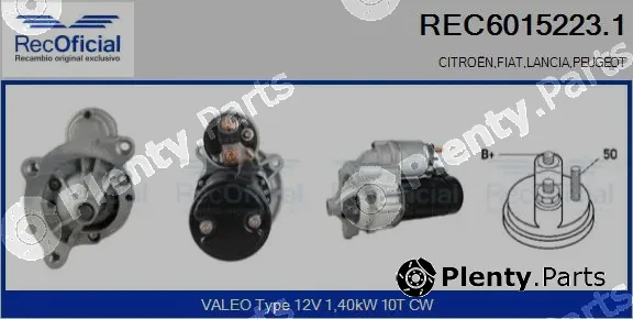 Recoficial REC6015223.1 — Starter