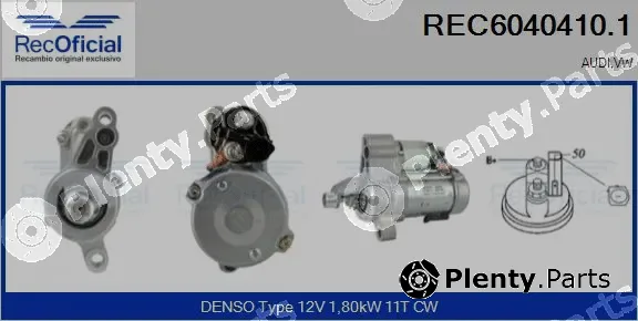 Recoficial REC6040410.1 — Starter