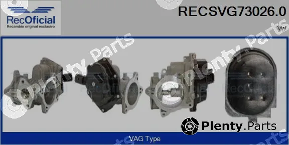 Recoficial RECSVG73026.0 — EGR Valve