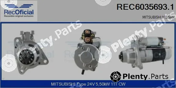 Recoficial REC6035693.1 — Starter