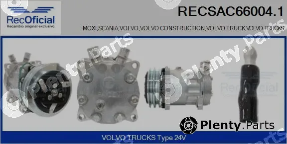 Recoficial RECSAC66004.1 — Compressor, air conditioning