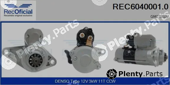 Recoficial REC6040001.0 — Starter