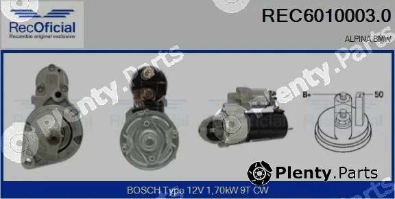 Recoficial REC6010003.0 — Starter
