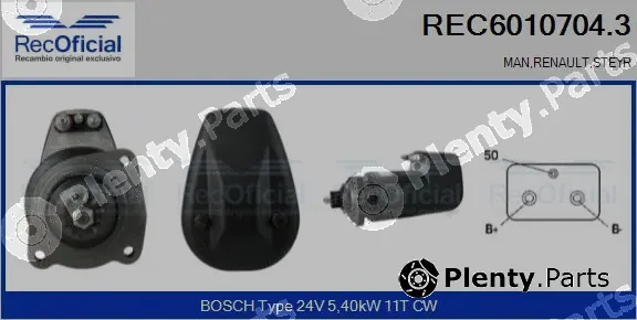 Recoficial REC6010704.3 — Starter