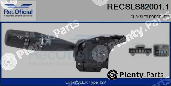 Recoficial RECSLS82001.1 — Steering Column Switch