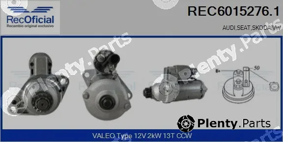 Recoficial REC6015276.1 — Starter