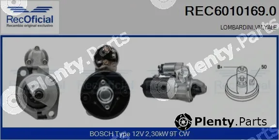Recoficial REC6010169.0 — Starter