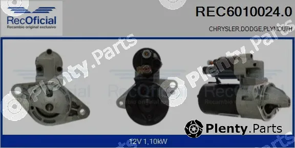 Recoficial REC6010024.0 — Starter