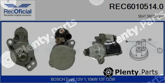 Recoficial REC6010514.0 — Starter