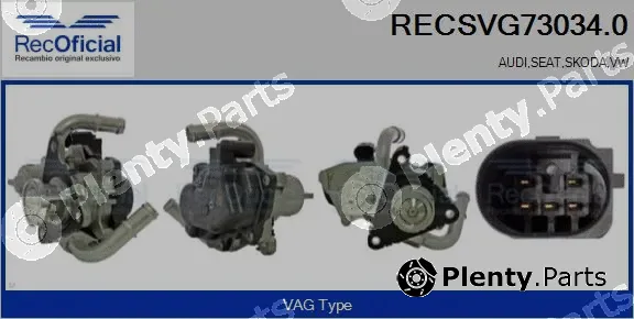 Recoficial RECSVG73034.0 — EGR Valve
