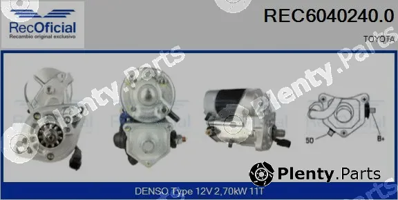 Recoficial REC6040240.0 — Starter