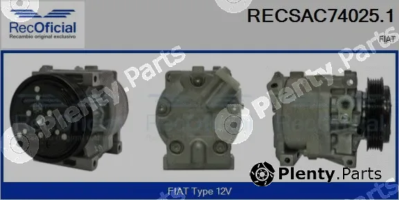 Recoficial RECSAC74025.1 — Compressor, air conditioning